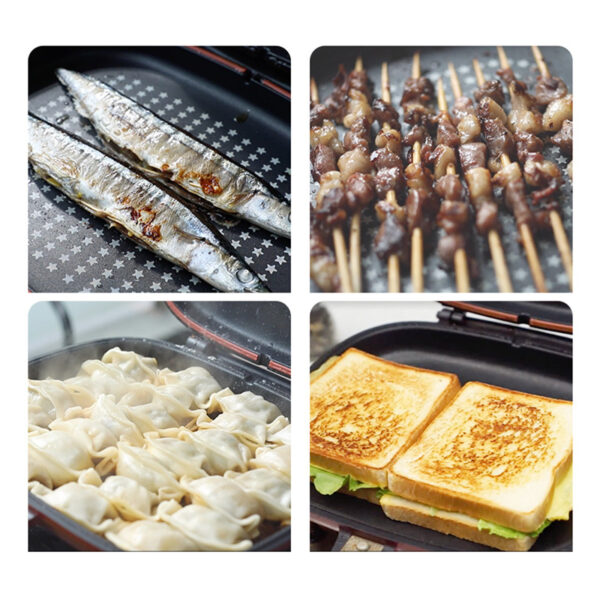 1292577441120.jpg Double Side Frying Pan Non-stick Flip Frying Pan