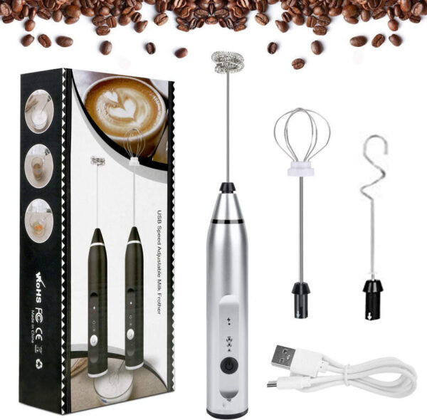 1620356757791.jpg Rechargeable Electric Milk Frother Automatic Kitchen Juice Food Mixer Cream Egg Beater Blender