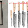 Damascus Steel Hand Kitchen Knife