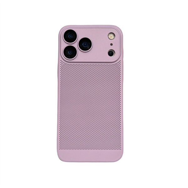 319c3cd5-78db-464e-adf1-61a6467b56c1.jpg Suitable For 17Air Heat Dissipation Network Shell With Lens Protector Breathable Frosted Mobile Phone Case