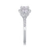 Human Warmth - A Fashionable And Luxurious Jewelry Piece Set With 1-carat Moissan Diamond S925 Sterling Silver And Platinum-plated Diamond