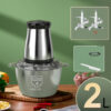 Stainless Steel Meat Grinder Small Household Automatic Cooking Machine