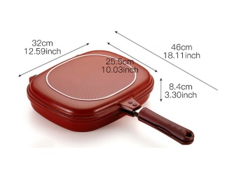 83667868178673.jpg Double Side Frying Pan Non-stick Flip Frying Pan