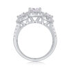 Human Warmth - A Fashionable And Luxurious Jewelry Piece Set With 1-carat Moissan Diamond S925 Sterling Silver And Platinum-plated Diamond