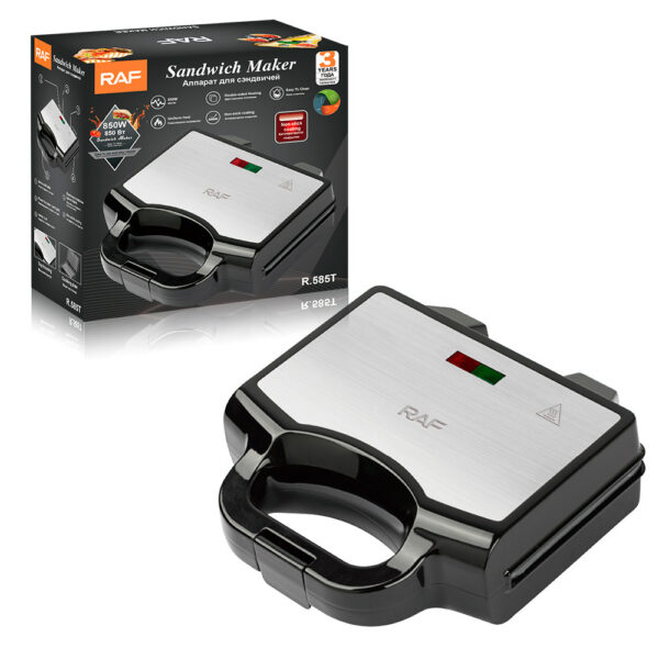 Household Double Side Heating Sandwich Machine Multi-functional Toasted Bread Breakfast Machine