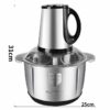 Stainless Steel Meat Grinder Small Household Automatic Cooking Machine