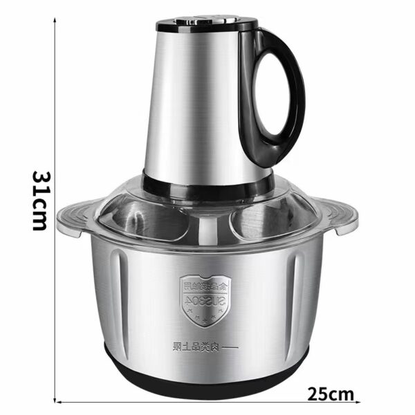 Stainless Steel Meat Grinder Small Household Automatic Cooking Machine