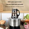 Stainless Steel Meat Grinder Small Household Automatic Cooking Machine