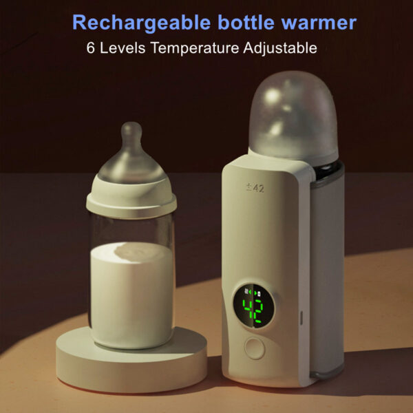 ce7eec6c-20c2-4f4d-a695-ae008f5bea4f.jpg Portable Wireless Rechargeable Baby Bottle Warmer USB Charging And Heating Bag Portable Constant Temperature Milk Warmer Universal Bottle Insulation Sleeve