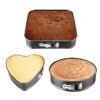 3Pcs Per Set Non-stick Springform Cake Pan Leakproof 9in 10in 11in Bakeware Pan With Removable Bottom